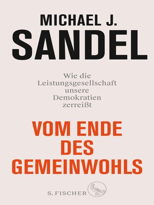 cover image of Vom Ende des Gemeinwohls